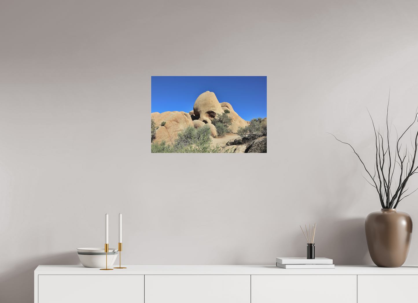 24 x 16″, Fine Art Pigment under Acrylic Glass Skull Rock