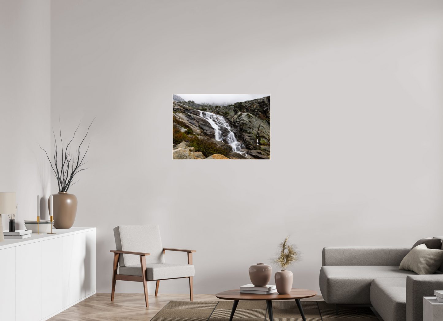 36 x 24″, Solid Wood Artbox Tokopah Falls