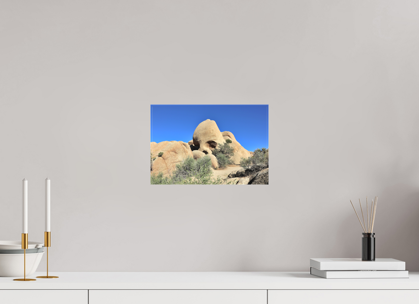 12 x 8″, Matte Canvas on Stretcher Frame Skull Rock
