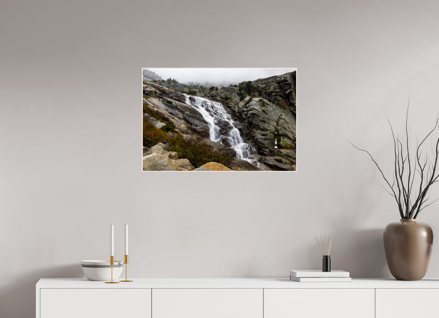 30 x 20″, Solid Wood Artbox Tokopah Falls