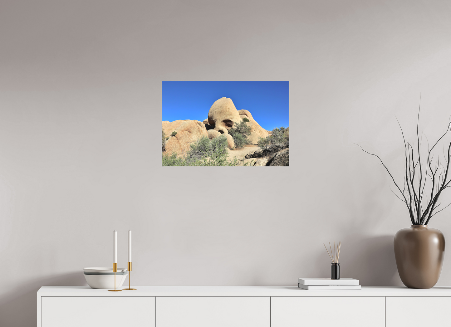 24 x 16″, Matte Canvas on Stretcher Frame Skull Rock