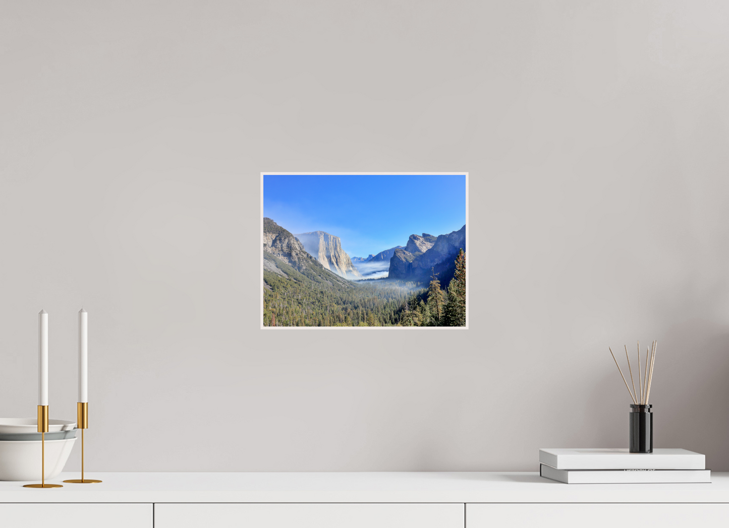 12 x 9″, Solid Wood Artbox Half Dome View Point in Yosemite National Park
