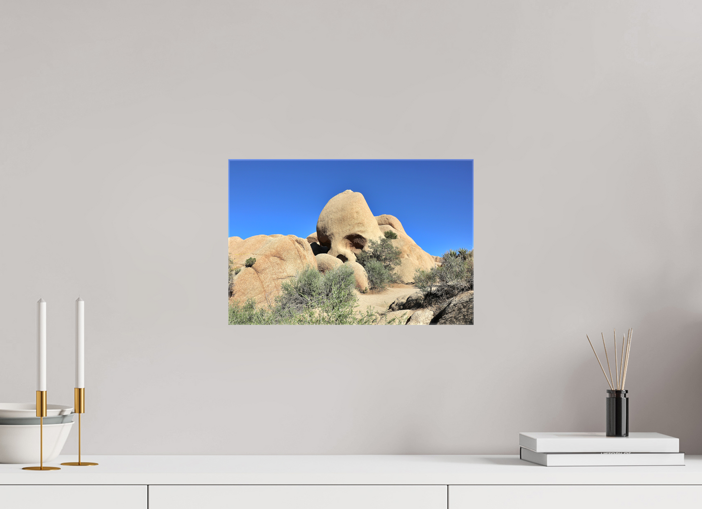 15 x 10″, Glossy Canvas on Stretcher Frame Skull Rock