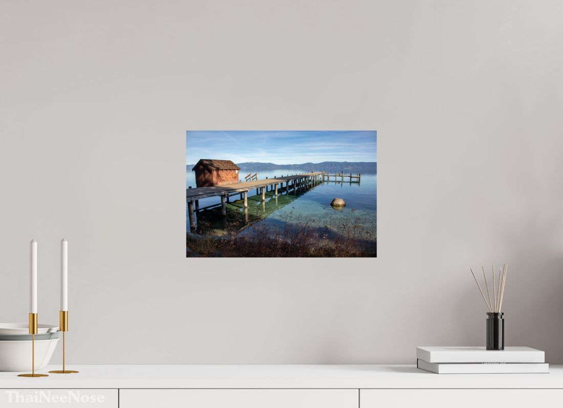 15 x 10″, ChromaLuxe HD Metal Print Lake Tahoe on the West Side