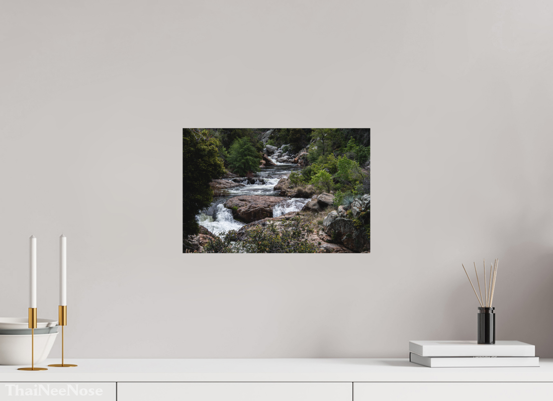 15 x 10″, Direct Print on Aluminum Dibond Three Rivers Gateway to Sequoia National Park