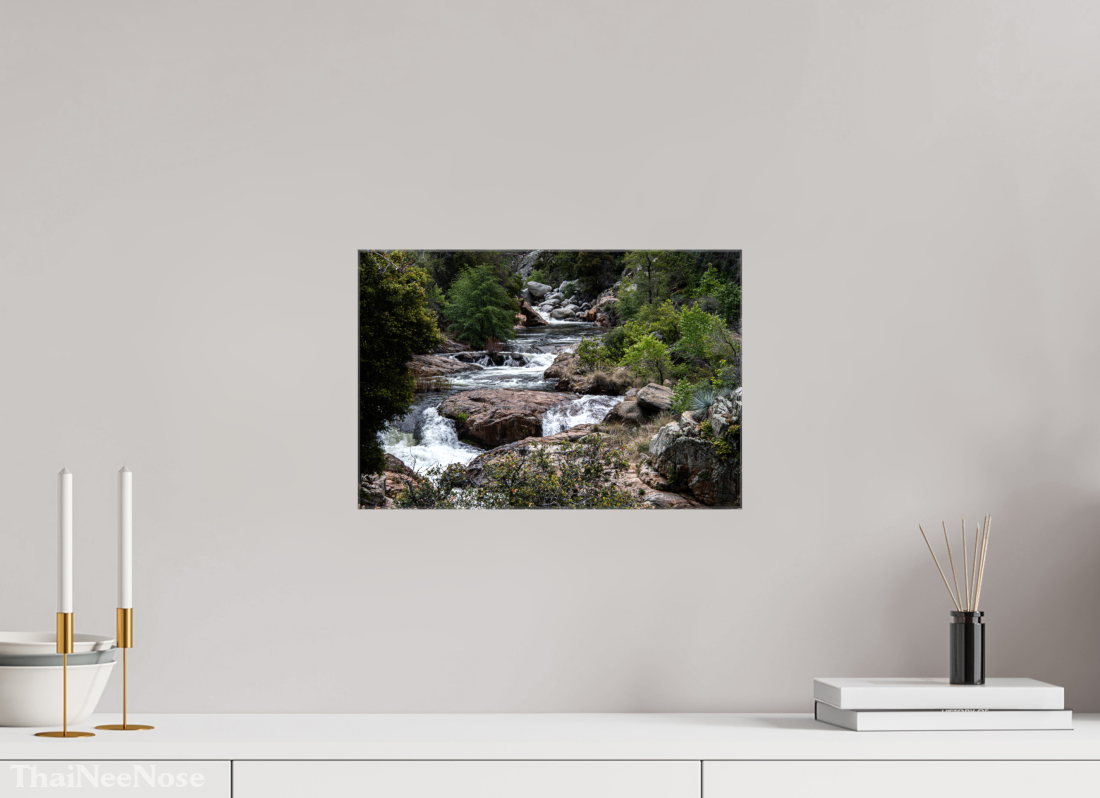15 x 10″, Glossy Canvas on Stretcher Frame Three Rivers Gateway to Sequoia National Park